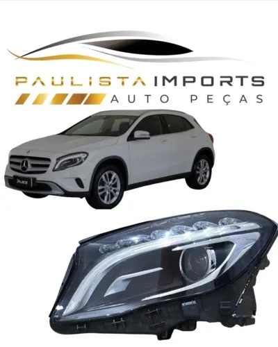Farol Mercedes Gla 200 250 2014 2015 2016 ( Novo )
