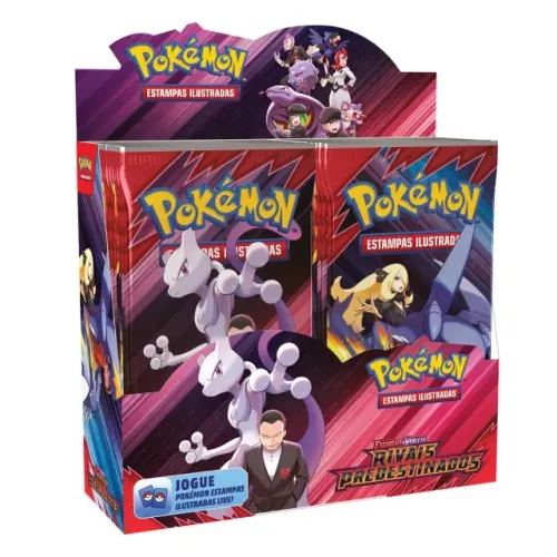  Caixa de Booster - Escarlate e Violeta 10 - Rivais Predestinados - Contém 36 pacotes