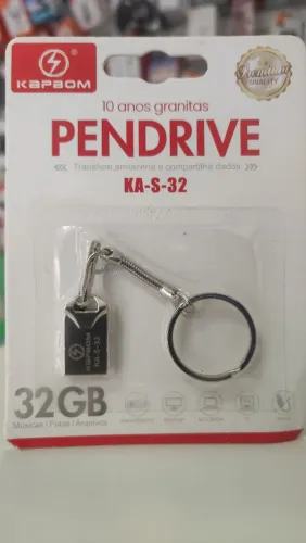 Pen drive 32gb Kapbom na loja Supereletronicosjf 