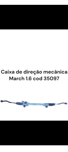Caixa de direção mecânica March 1.6