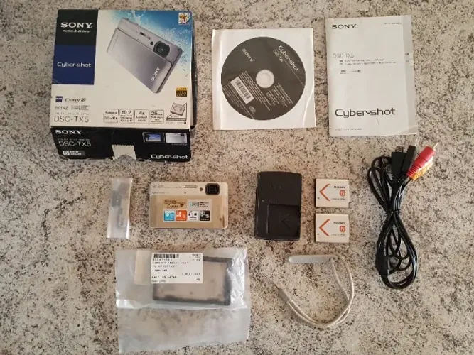 Câmera Sony Ciber-shot Dsc-tx5 (leia Todo O Anúncio)