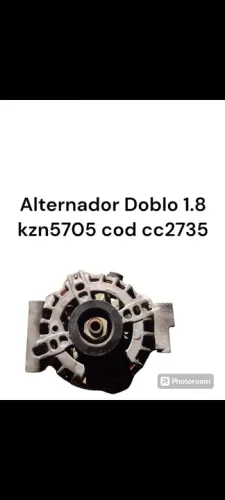 Alternador Doblo 1.8 kzn5705 cod cc2735