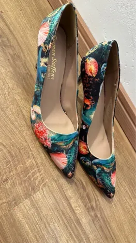 Sandálias Carmen Steffens Confort Floral