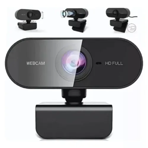 Webcam Full Hd 1080p Microfone Pc Home Office