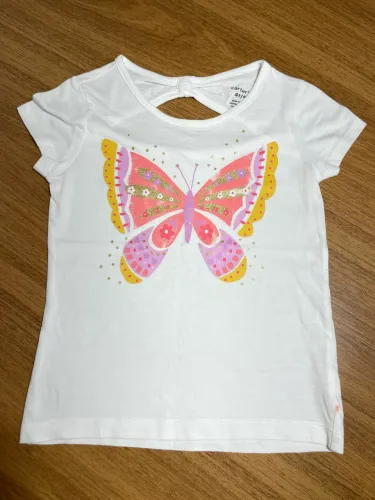 Blusa Carter?s borboleta / 4 anos