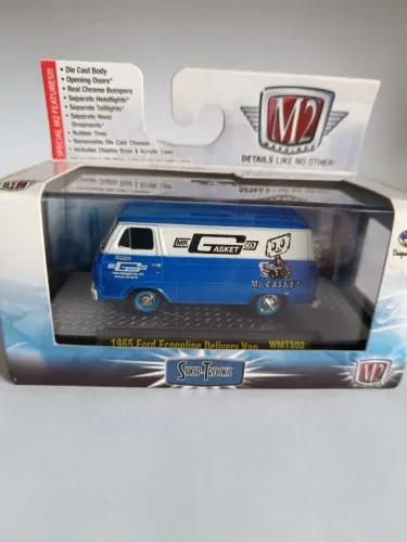 M2 Machines 1965 Ford Econoline Delivery Van WMTS02 Mr. Gasket 