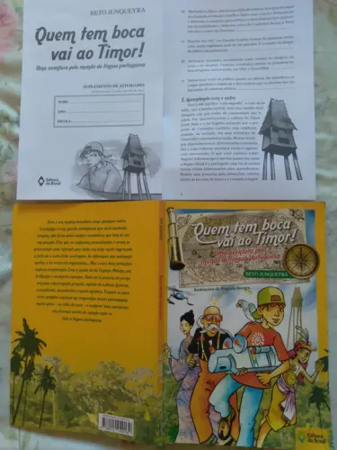 LIVRO QUEM TEM BOCA VAI AO TIMOR - BETO JUNQUEYRA