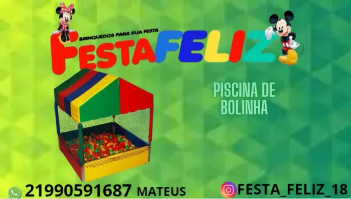 PISCINA DE BOLINHA LOCAÇÃO