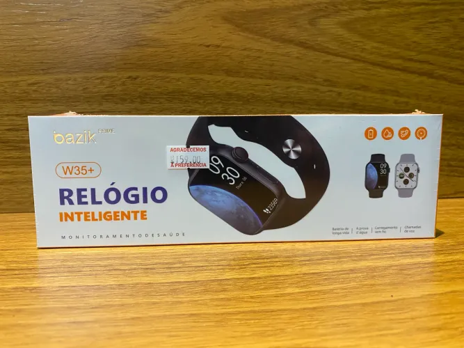 Relógio Inteligente Bazik W35+ - NOVO