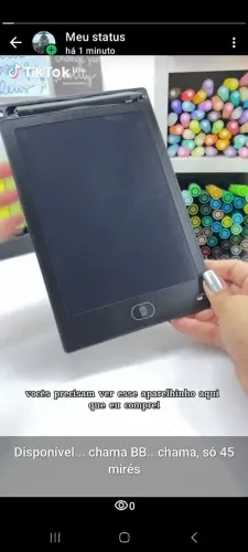 Lousa mágica,  testada e aprovada