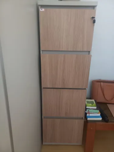 Armário de Escritório Vertical com Gavetas