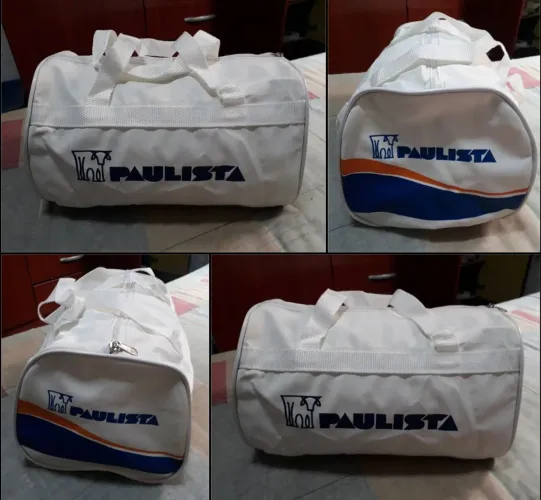 Bolsa com alça promocional Leite Paulista antiga