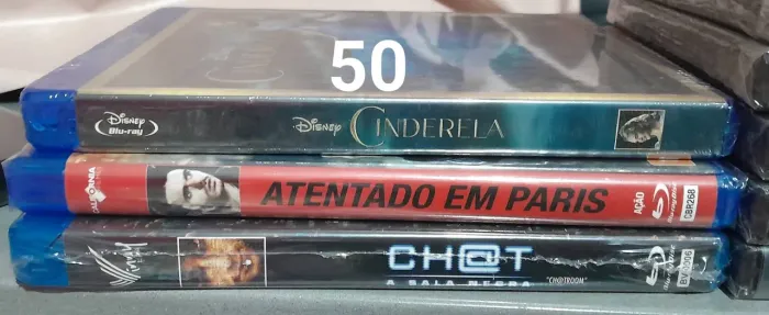 Coleção com 3 dvds em Blu-Ray