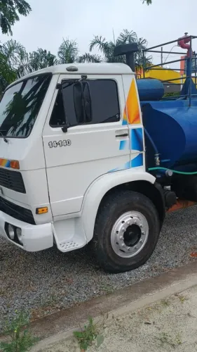 Caminhão Pipa Mercedes-Benz 14140 1990 - 10.000 Litros, Revisado, Pintura Nova!