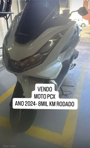 PCX Honda 160 branca 