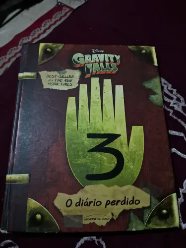 O diário perdido gravity falls, best-seller