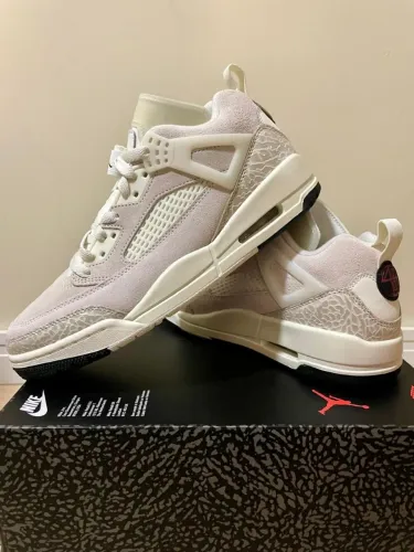 Air Jordan Spizike Low Sail Suede