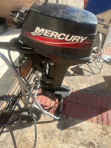 Motor mercury 15hp 2 tempos 