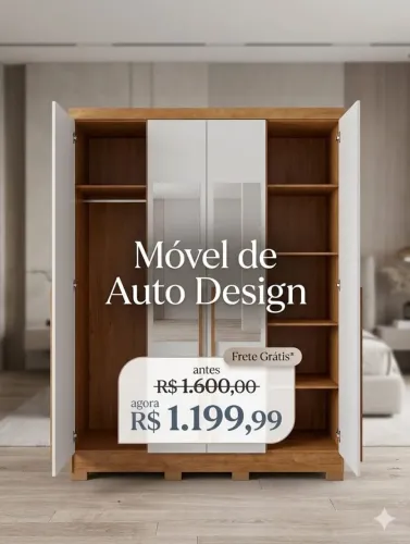 Guarda Roupa entrego montado
