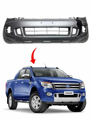Parachoque Dianteiro Ford Ranger 2013 2014 2015 Original