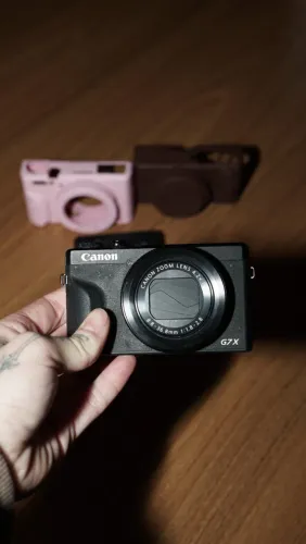 Canon PowerShot G7 X Mark III | 2 Baterias Originais + Cases