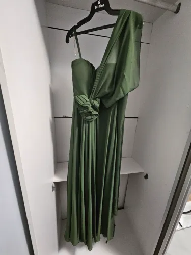 Vestido Festa/Madrinha Verde P/PP