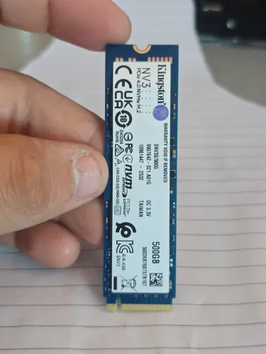 SSD KINGSTON SEMINOVO 500G 5.000MB/s de LEITURA