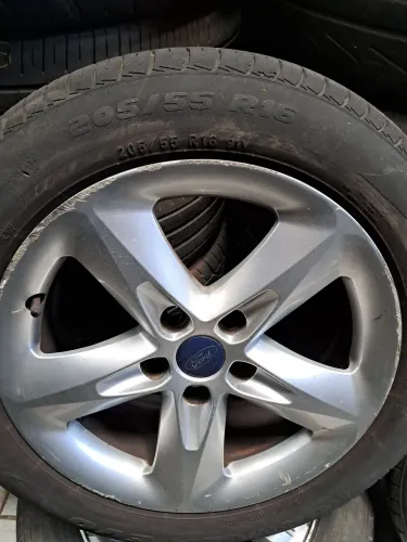 Rodas Ford Titaniun aro 16 Prata originais 5x108