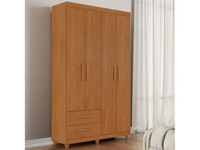 Guarda roupa 4 portas solteiro, novo promoção 