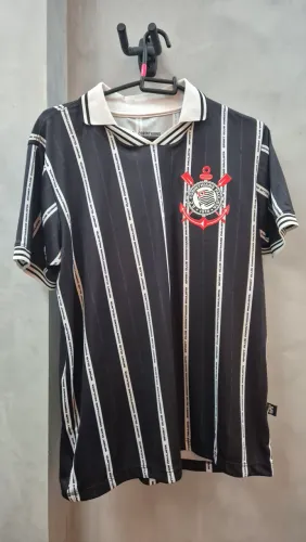 Camiseta Corinthians Polo Esportiva Número 10 Surf Center Tam 16
