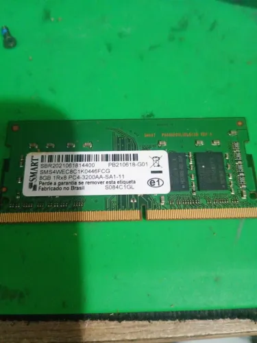 Memória RAM DDR4 Smart 8Gb 3200Mghz para notebook