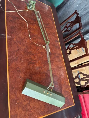 Luminária articulada antiga