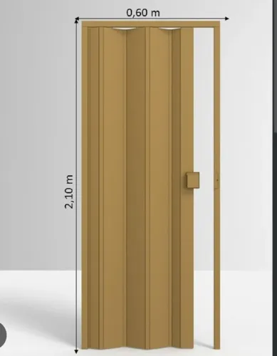 Vendo porta sanfonada 60X2.10