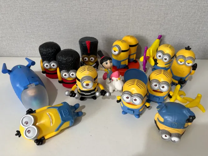 McLanche Feliz Minions 2013, 2015 e 2017