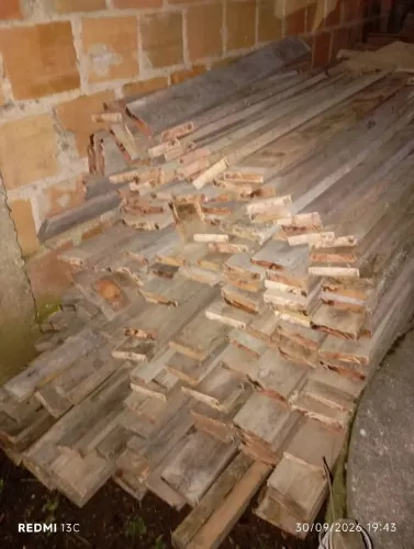 Ripas de paletes de eucalipto 
