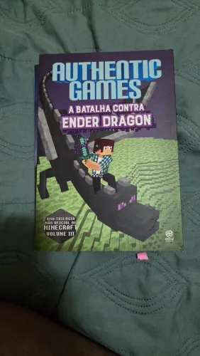 Livro authentic games coleção