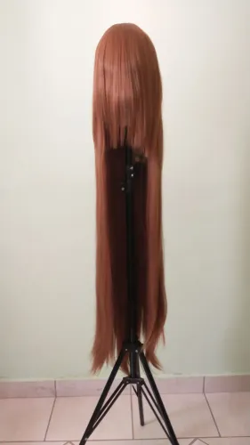 Peruca Castanha / Marrom Cosplay
