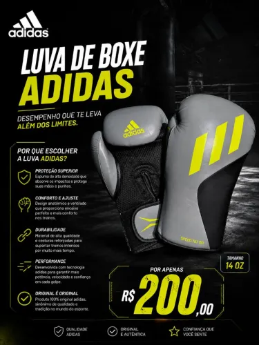 Luva Adidas original