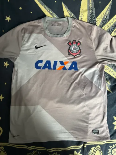 Camisa Corinthians 2012 Cinza Caixa