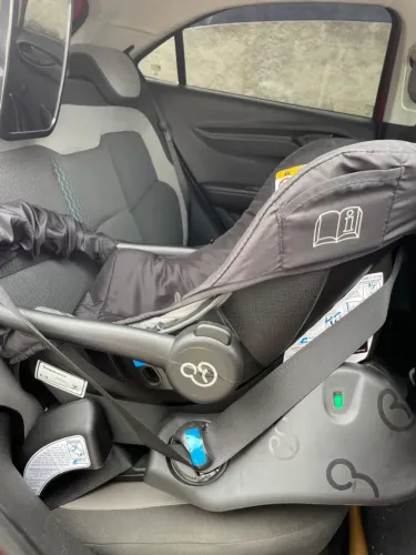 Carrinho de bebê + bebê conforto Galzerano 