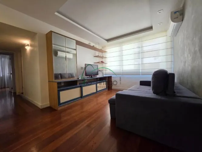 Apartamento Mobiliado de 3 Quartos com Suíte e 1 Vaga no Leblon Andar Alto com Vista para