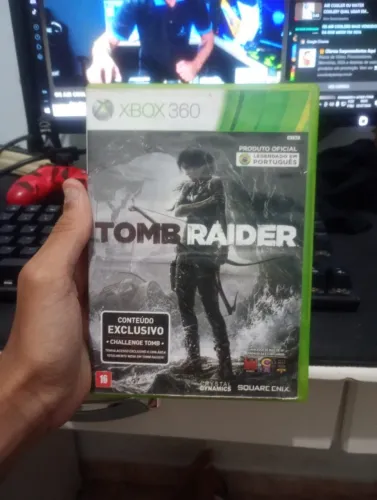 Jogo tomb raider de xbox 360