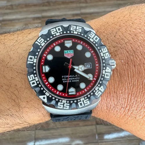 Relógio Tag Heuer Fórmula 1 Quartzo Masculino Tam 43mm Envio Imediato Correios