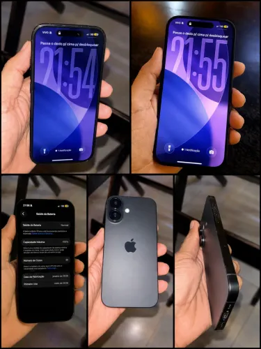 iPhone 16 128gb preto zerado
