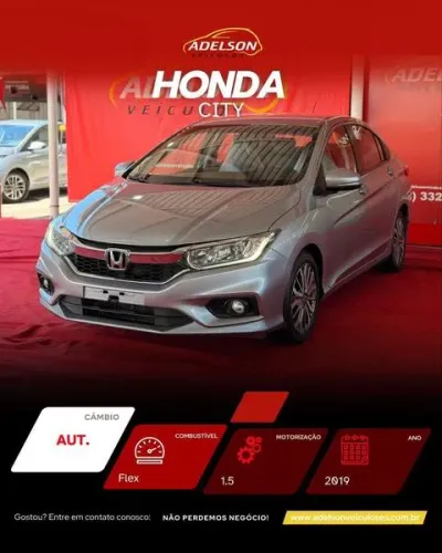 Honda City Sedan LX 1.5 Flex 16V 4P Aut. 2019