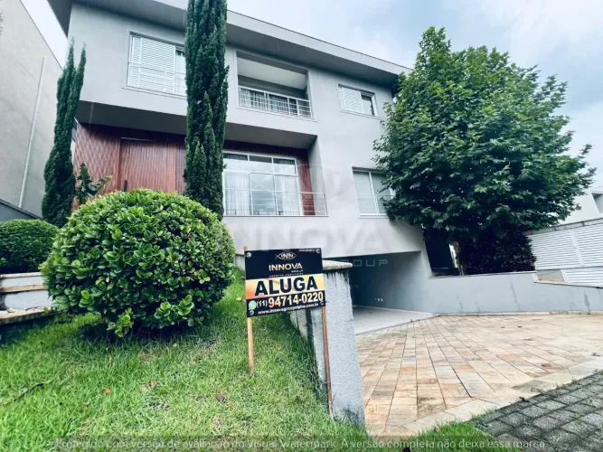 Casa para locação no Residencial Tamboré 10, com 5 suítes, 570m² em Alphaville, São Paulo