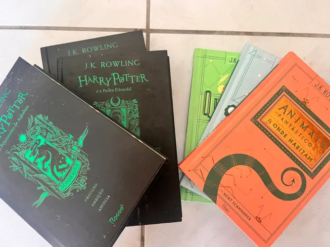 Livros Trilogia Harry Potter e Animais fantásticos