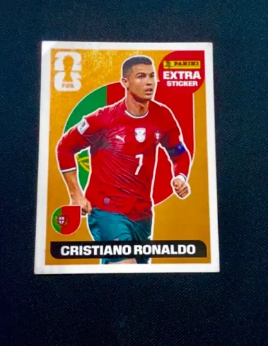 CRISTIANO RONALDO BRONZE Figurinha da copa do mundo 2026