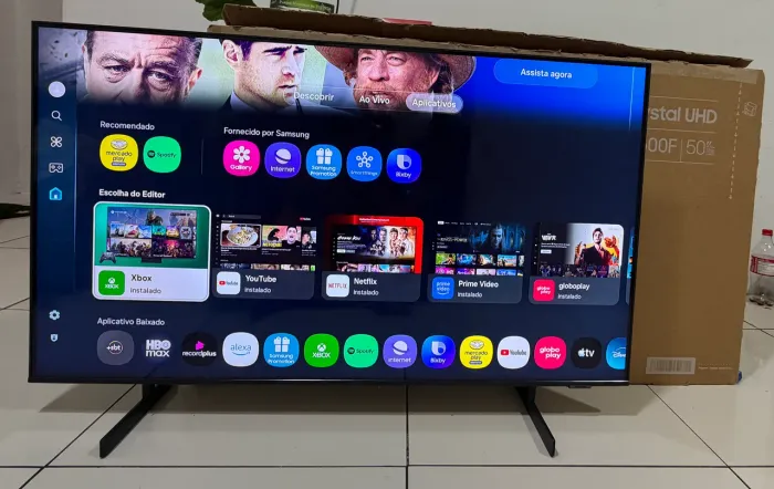 TV 50 SMART SAMSUNG NA CAIXA, Nova, COMPLETA (entrego) 