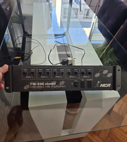 Amplificador de Potência NCA PW 500w 10 canais 